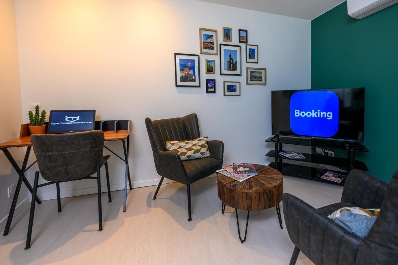 Cozy F2 40M2 Appartement Climatise Chateau Монбельяр Экстерьер фото