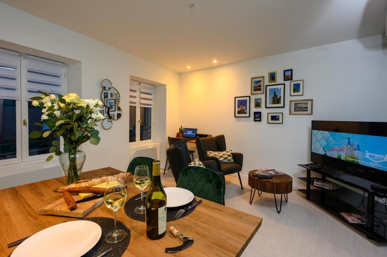 Cozy F2 40M2 Appartement Climatise Chateau Монбельяр Экстерьер фото